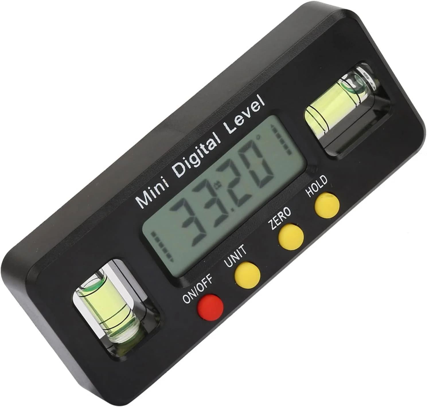 زاویه سنج دیجیتال قابل حمل Zerodis با پس زمینه مغناطیسی، عملکرد و دوام بالا، برای ساخت و ساز و بهبود خانه (100 میلی متر)