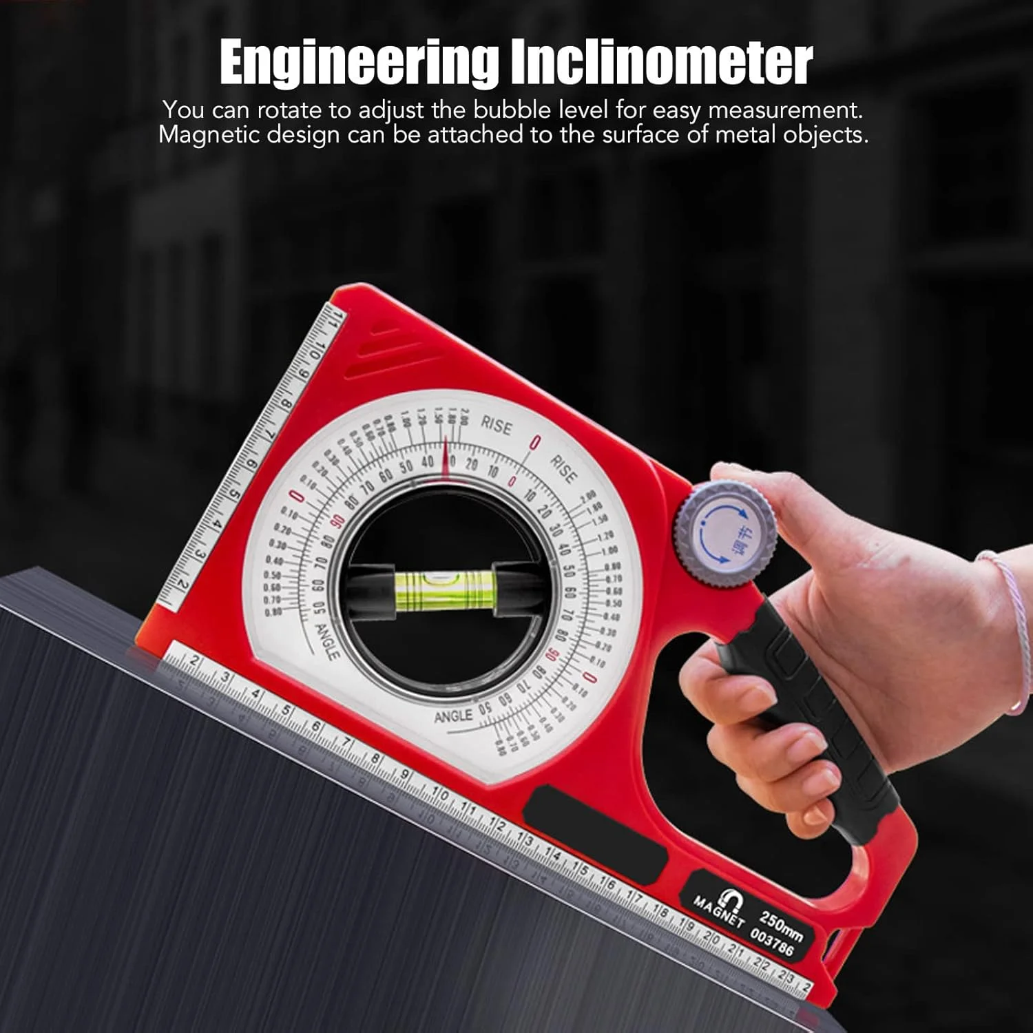 شیب سنج حبابی، زاویه یاب، تراز مغناطیسی با تراز حبابی، شیب سنج برای نجاری، ساخت و ساز