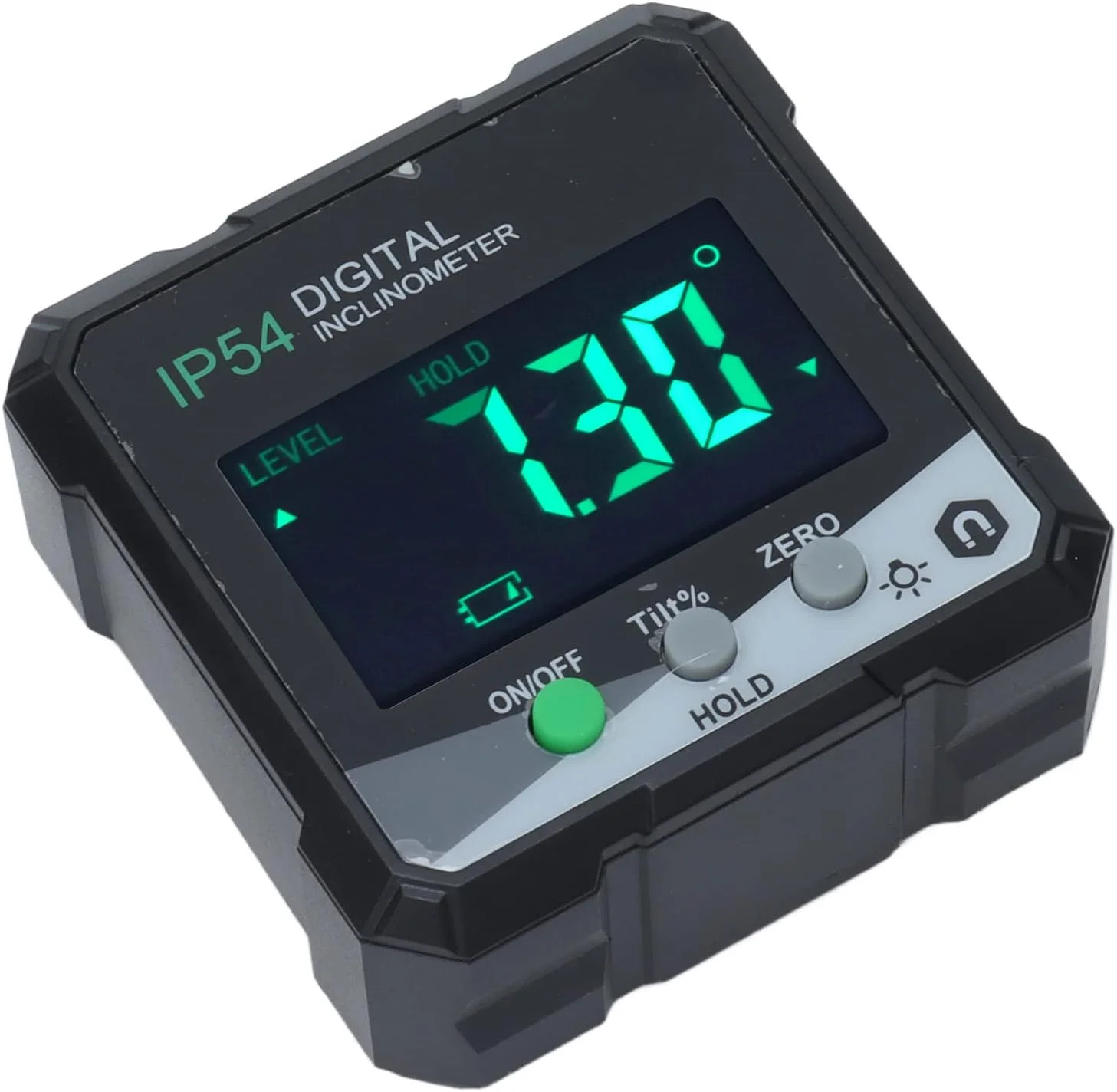 شیب سنج الکترونیکی عمومی، ترازوی دیجیتال مغناطیسی قابل حمل با کاربری آسان برای اندازه گیری زوایا