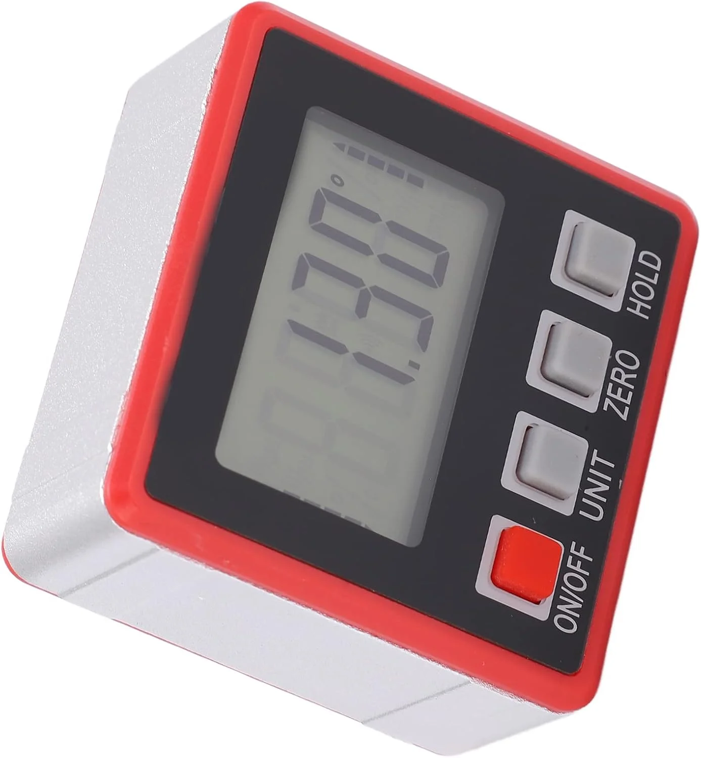 زاویه سنج دیجیتال ال ای دی باکزئو، شیب سنج قابل حمل 4x90 درجه برای اندازه گیری در ساخت و ساز