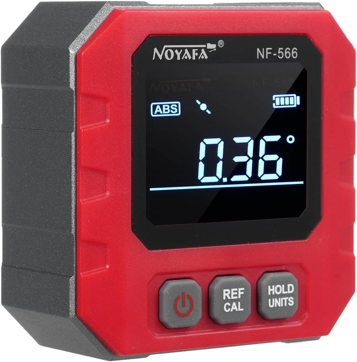 شیب سنج دیجیتال قابل حمل Irovami 4 * 90 درجه با نور پس زمینه، ترازوی زاویه ای دیجیتال، زاویه سنج چند منظوره پنج طرفه با عملکرد نگه داشتن داده شیب سنج دیجیتال قابل حمل Irovami 4 * 90 درجه با نور پس زمینه، ترازوی زاویه ای دیجیتال، زاویه سنج چند منظوره پنج طرفه با عملکرد نگه داشتن داده