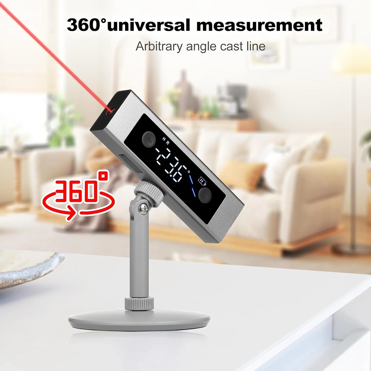 زاویه یاب دیجیتال Pepisky، شیب سنج دیجیتال قابل شارژ، ابزار و لوازم جانبی نجاری، تراز دیجیتال مکعبی با نور پس زمینه، دستگاه اندازه گیری چند منظوره سریع و دقیق (تکی)