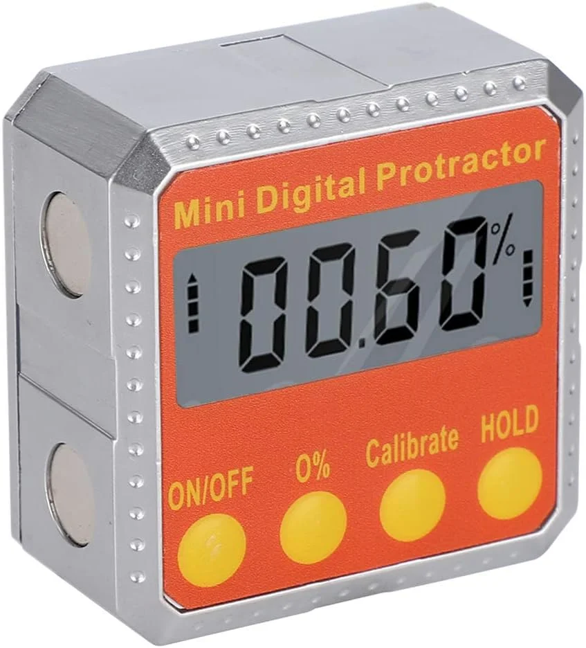 شیب سنج دیجیتال تراز الکترونیکی جعبه زاویه یاب 360 درجه برای BLV MGN