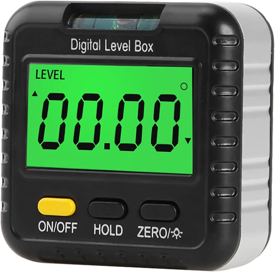 زاویه یاب دیجیتال Labymos، گونیا دیجیتال 360 درجه کوچک، شیب سنج، جعبه تراز الکترونیکی مکعبی زاویه ای با صفحه نمایش LCD و تراز افقی برای ساخت و ساز، تعمیر خودرو، نجاری زاویه یاب دیجیتال Labymos، گونیا دیجیتال 360 درجه کوچک، شیب سنج، جعبه تراز الکترونیکی مکعبی زاویه ای با صفحه نمایش LCD و تراز افقی برای ساخت و ساز، تعمیر خودرو، نجاری