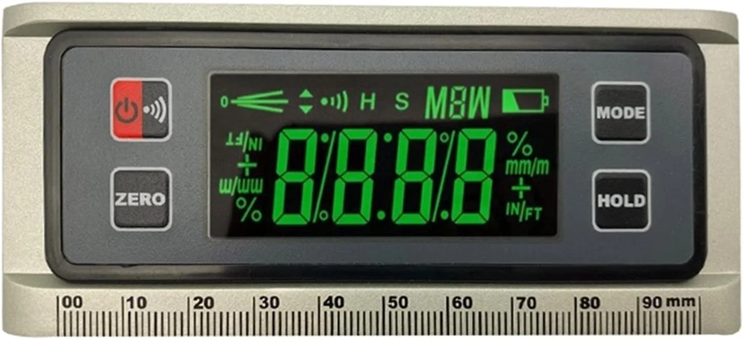 شیب سنج دیجیتال زاویه یاب تراز شیب سنج ابزار اندازه گیری آلیاژ آلومینیوم مغناطیسی