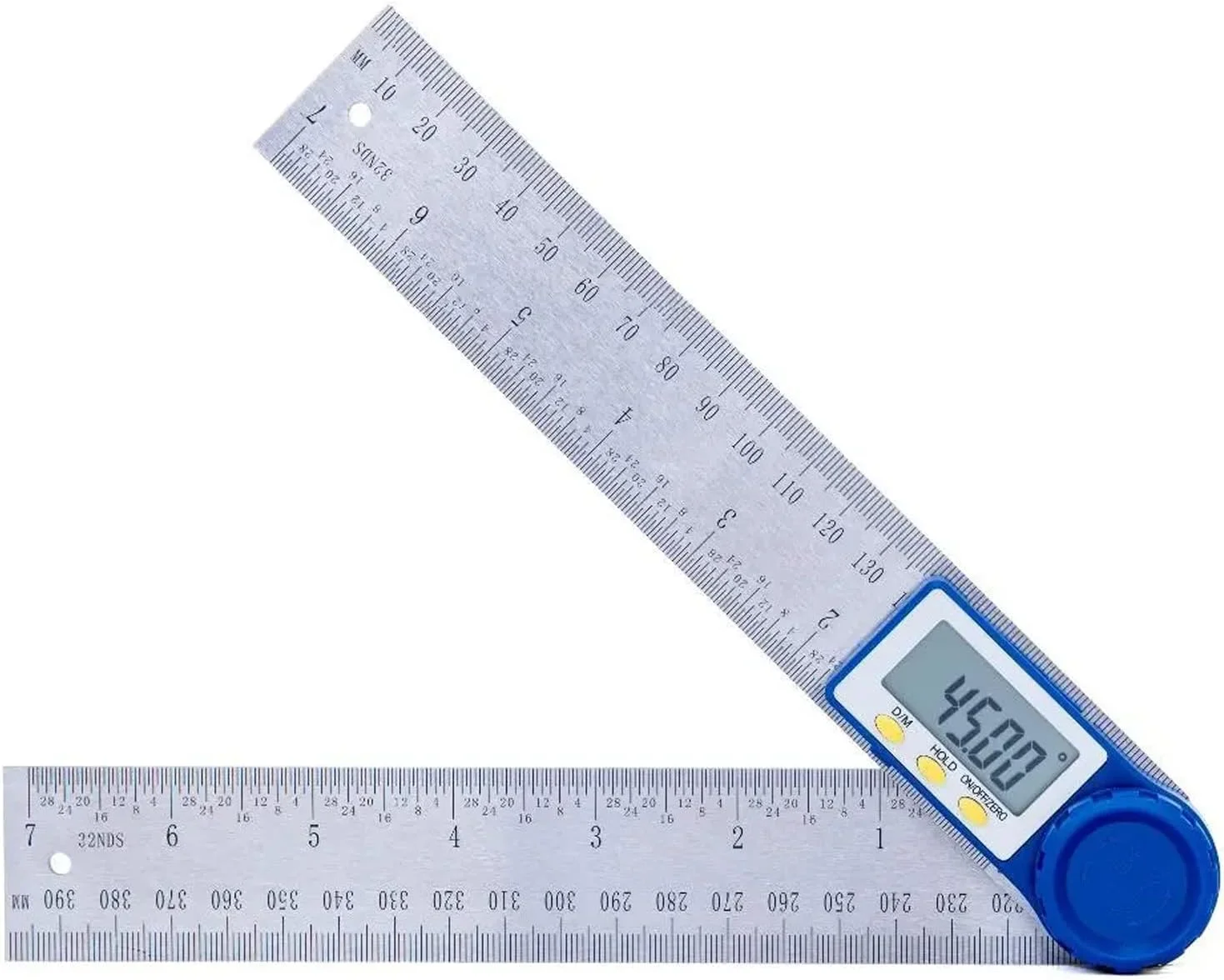 گونیا دیجیتال Labymos 200mm 7 اینچی، زاویه یاب دیجیتال، خط کش، متر، شیب سنج، گونیومتر، تراز، زاویه سنج الکترونیکی