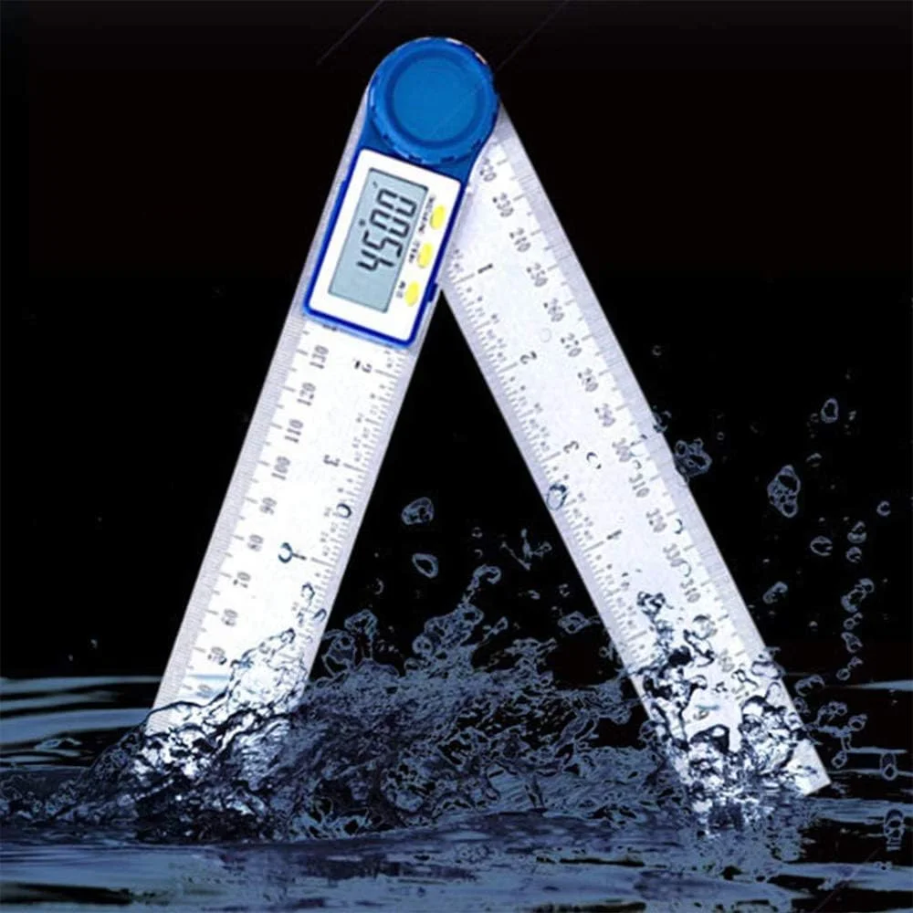 گونیا دیجیتال Labymos 200mm 7 اینچی، زاویه یاب دیجیتال، خط کش، متر، شیب سنج، گونیومتر، تراز، زاویه سنج الکترونیکی