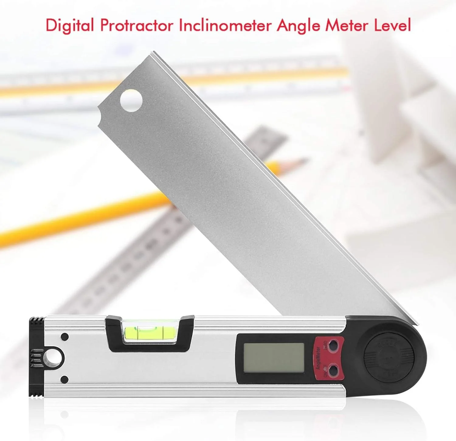 شیب سنج، تراز دیجیتال، زاویه یاب، ابزار خط کش اندازه گیری