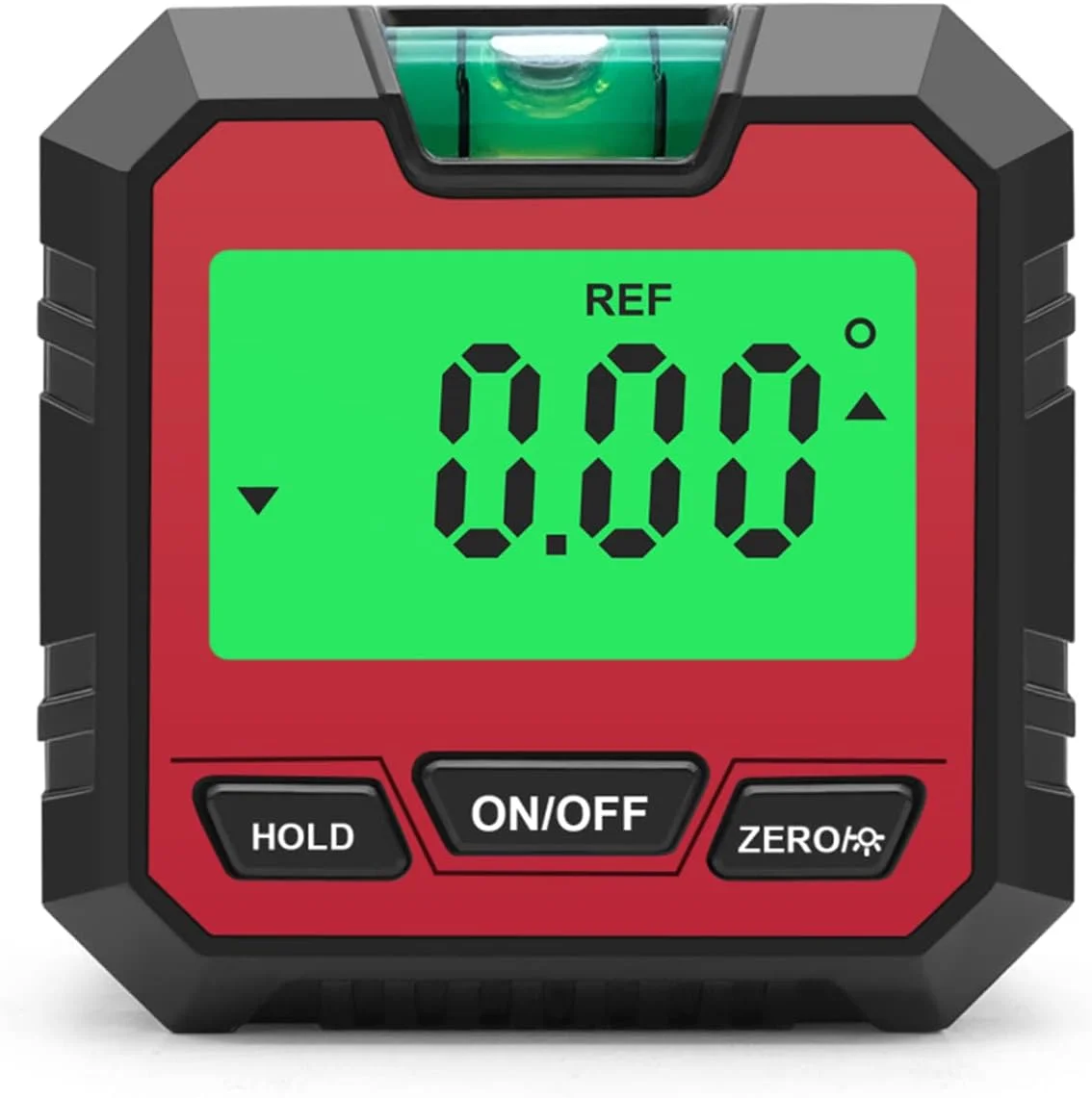 ترازوی دیجیتال، جعبه تراز کوچک 4 * 90 درجه، زاویه یاب دیجیتال با LCD دارای نور پس زمینه، 2 حالت اندازه گیری، ابزار اندازه گیری شیب سنج دیجیتال