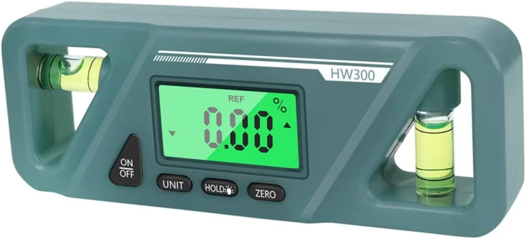 زاویه یاب دیجیتال، شیب سنج، ابزار دقیق، زاویه سنج دیجیتال کوچک برای تراز کردن و ساخت میز