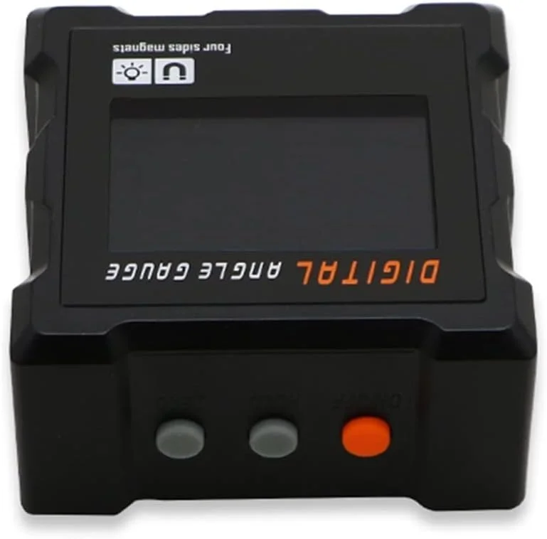 شیب سنج دیجیتال مغناطیسی چهار طرفه جدید GZDodek، تراز الکترونیکی و زاویه سنج، ابزار اندازه گیری زاویه نقاله دیجیتال