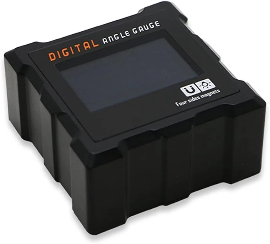 شیب سنج دیجیتال مغناطیسی چهار طرفه جدید GZDodek، تراز الکترونیکی و زاویه سنج، ابزار اندازه گیری زاویه نقاله دیجیتال