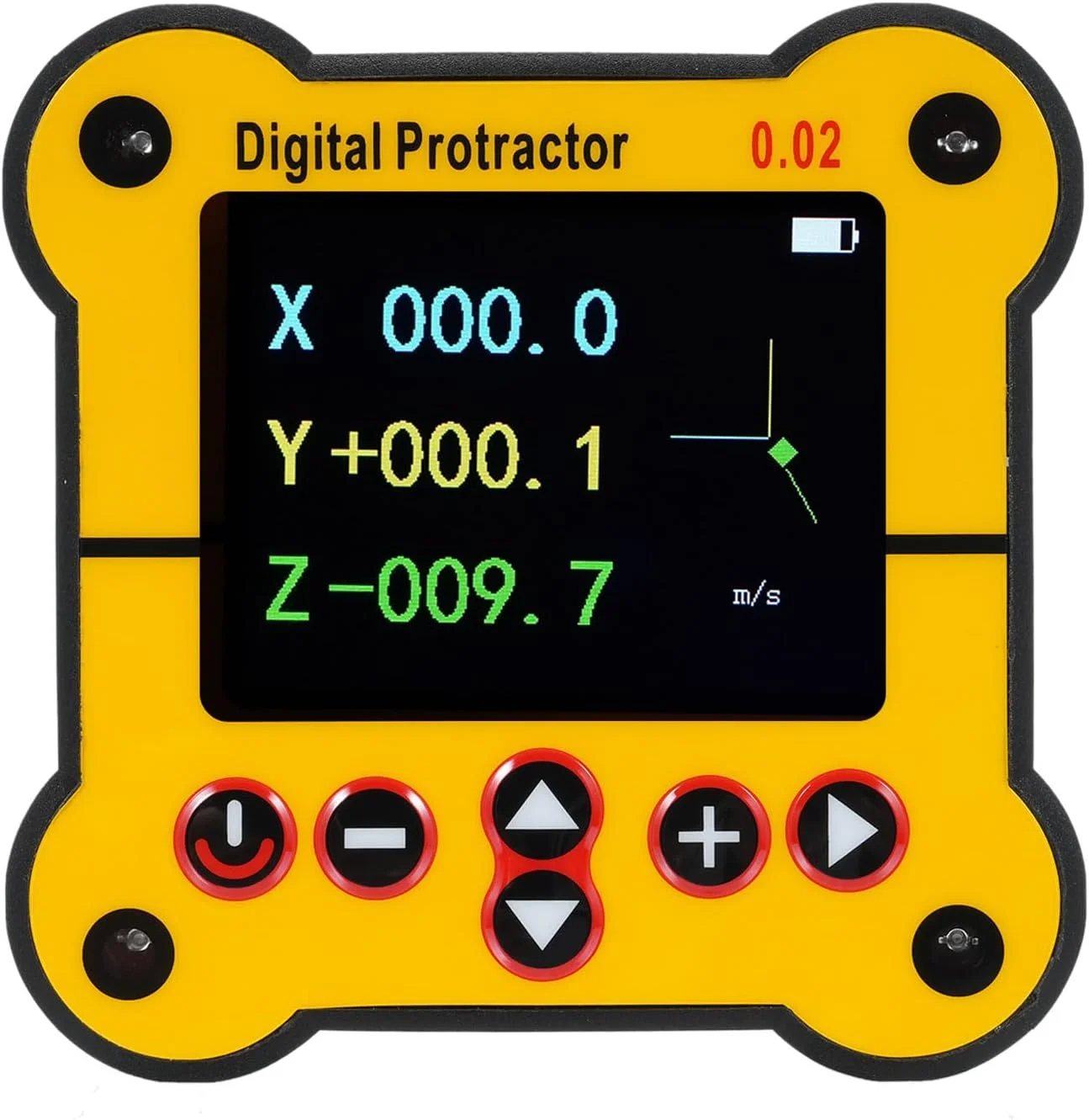 زاویه سنج دیجیتال لابیموس، تراز الکترونیکی و ابزار اندازه گیری زاویه، شیب سنج، تراز دو محوره با دقت 0.02 درجه، ابزار نجاری برای ساخت و ساز، نجاری و ماشین آلات