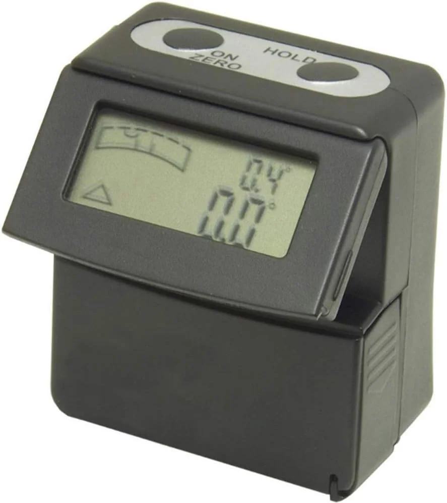 زاویه یاب دیجیتال ZAIED، شیب سنج دیجیتال مغناطیسی با صفحه نمایش چرخشی، ابزار اندازه گیری نقاله ال سی دی برای نجاری، خودرو و موارد دیگر