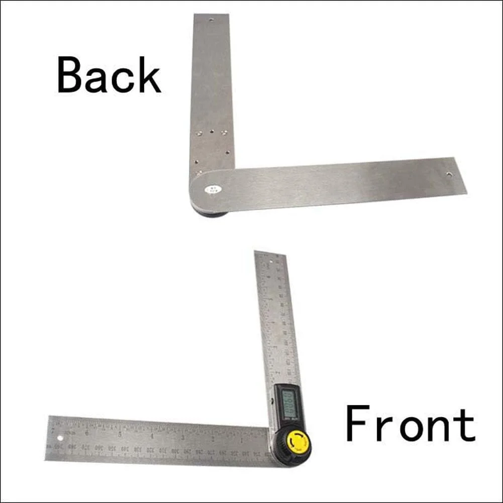 زاویه یاب دیجیتال، شیب سنج دیجیتال، نقاله با عملکرد نگه داشتن داده و تنظیم مجدد صفر، صفحه نمایش LCD، تراز الکترونیکی