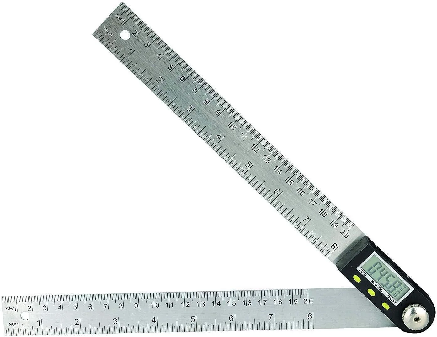 زاویه سنج دیجیتال qhDmZk-zSh 0-360 درجه با تراز مایع ال سی دی برای تراز عمودی و افقی