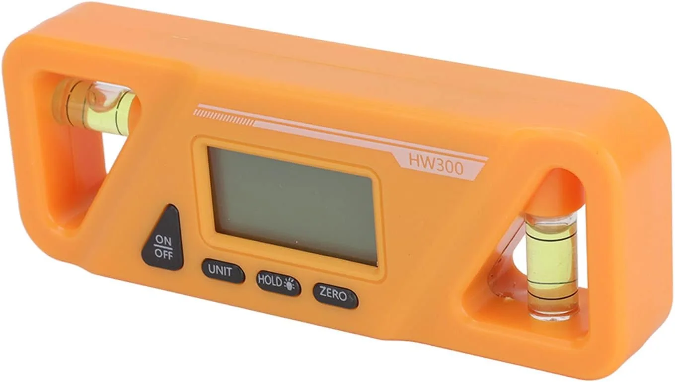 شیب سنج دیجیتال پلاستیکی ABS با پایه مغناطیسی برای اندازه گیری زاویه تراز برای پردازش چوب و تعمیر خودرو (زرد) شیب سنج دیجیتال پلاستیکی ABS با پایه مغناطیسی برای اندازه گیری زاویه تراز برای پردازش چوب و تعمیر خودرو (زرد)