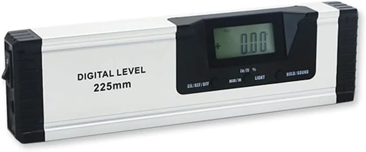 زاویه یاب دیجیتال با محدوده 360 درجه، دارای آهنربا و نور پس زمینه، شیب سنج و خط کش (رنگ: مطابق تصویر، سایز: تک سایز) زاویه یاب دیجیتال با محدوده 360 درجه، دارای آهنربا و نور پس زمینه، شیب سنج و خط کش (رنگ: مطابق تصویر، سایز: تک سایز)