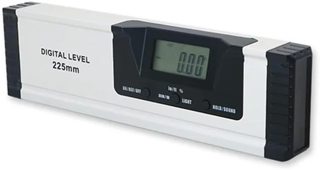 زاویه یاب دیجیتال با محدوده 360 درجه، دارای آهنربا و نور پس زمینه، شیب سنج و خط کش (رنگ: مطابق تصویر، سایز: تک سایز)