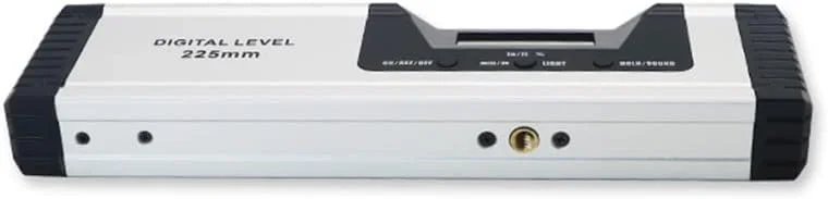 زاویه یاب دیجیتال با محدوده 360 درجه، دارای آهنربا و نور پس زمینه، شیب سنج و خط کش (رنگ: مطابق تصویر، سایز: تک سایز)