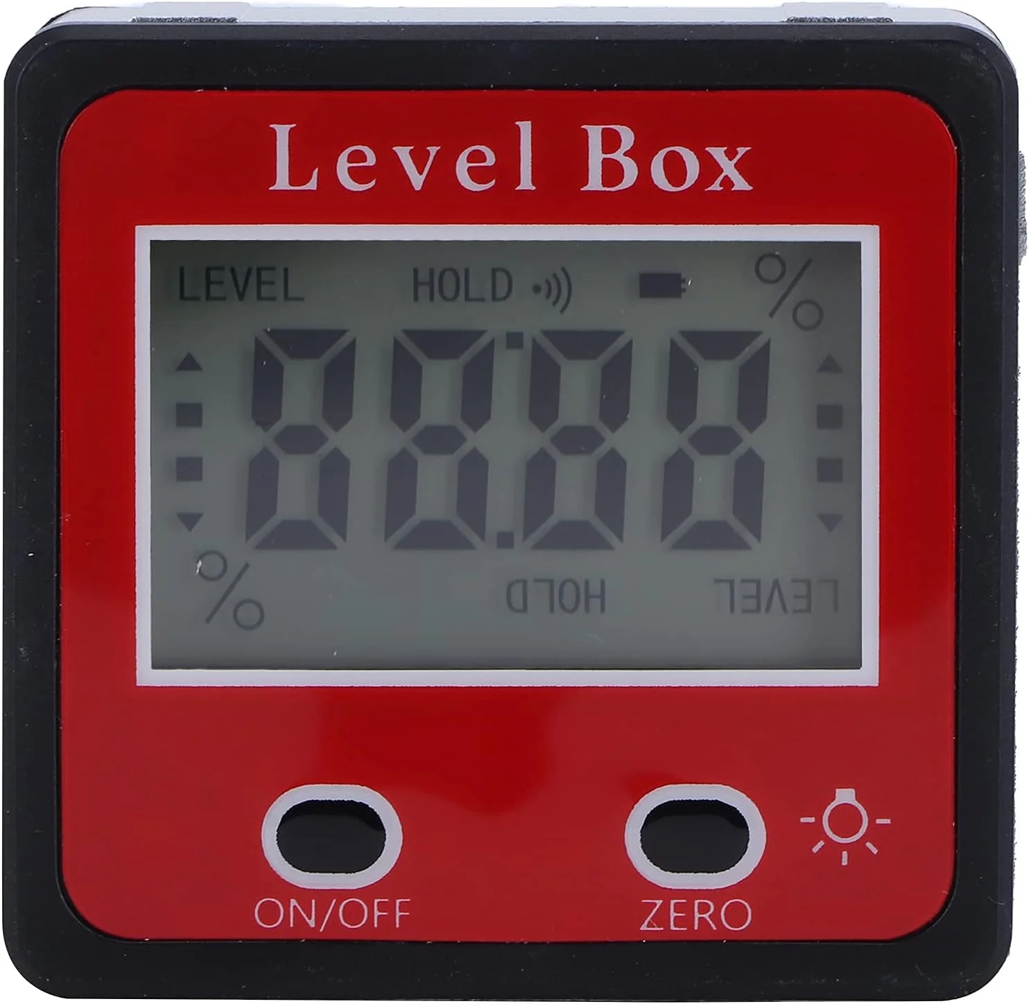 شیب سنج دیجیتال، زاویه یاب، تراز دیجیتال جعبه اریب با سطح مغناطیسی و نور پس زمینه LCD بزرگ برای نجاری، ساختمان سازی، بنایی، خودرو