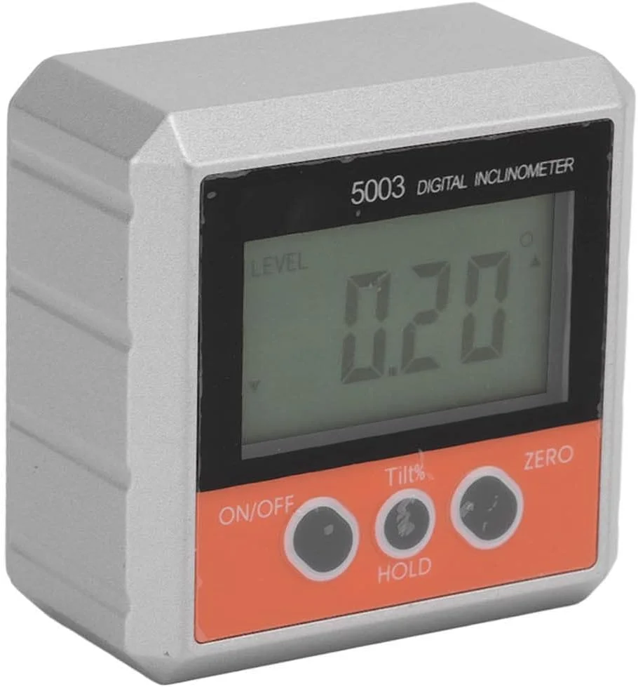 زاویه سنج الکترونیکی، شیب سنج، تراز، دقت بالا، مغناطیسی برای نجاری، ساخت و ساز و مصارف خانگی