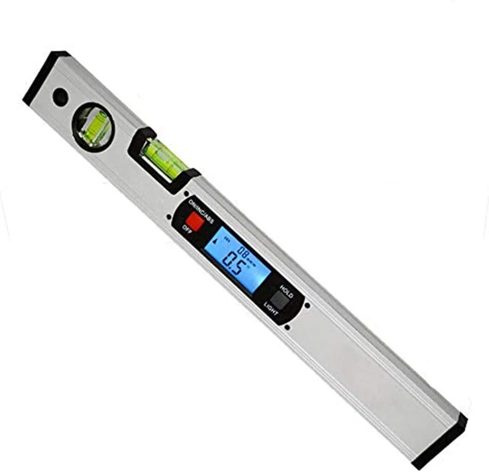 زاویه یاب دیجیتال TTGLRT، شیب سنج 360 درجه با نور پس زمینه LCD، تبدیل اینچ/متریک، 400 میلی متر/16 اینچ (دارای آهنربا) زاویه یاب دیجیتال TTGLRT، شیب سنج 360 درجه با نور پس زمینه LCD، تبدیل اینچ/متریک، 400 میلی متر/16 اینچ (دارای آهنربا)