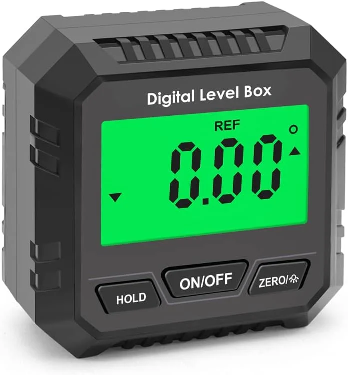 شیب سنج دیجیتال OUNA، شیب سنج مغناطیسی دیجیتال، اندازه گیری مطلق و نسبی زاویه و تبدیل شیب، صفحه نمایش LCD با نور پس زمینه، شیب سنج چند منظوره شیب سنج دیجیتال OUNA، شیب سنج مغناطیسی دیجیتال، اندازه گیری مطلق و نسبی زاویه و تبدیل شیب، صفحه نمایش LCD با نور پس زمینه، شیب سنج چند منظوره