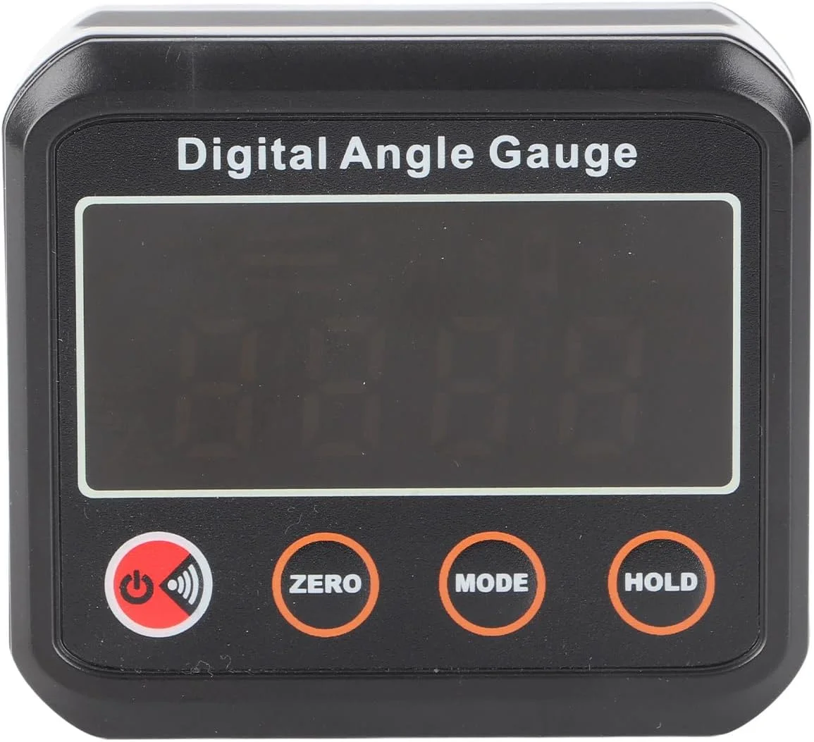 شیب سنج دیجیتال با محدوده 4x90 درجه، زاویه یاب مغناطیسی، صفحه نمایش LED، تراز دیجیتال، شیب سنج، ابزار نجاری شیب سنج دیجیتال با محدوده 4x90 درجه، زاویه یاب مغناطیسی، صفحه نمایش LED، تراز دیجیتال، شیب سنج، ابزار نجاری