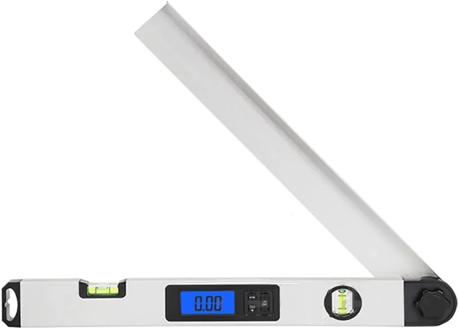 ترازوی دیجیتال شیب سنج 0 تا 225 درجه با نور پس زمینه LCD، زاویه یاب، خط کش، ابزار اندازه گیری 400 میلی متر/16 اینچ برای اندازه گیری عمودی و افقی ترازوی دیجیتال شیب سنج 0 تا 225 درجه با نور پس زمینه LCD، زاویه یاب، خط کش، ابزار اندازه گیری 400 میلی متر/16 اینچ برای اندازه گیری عمودی و افقی