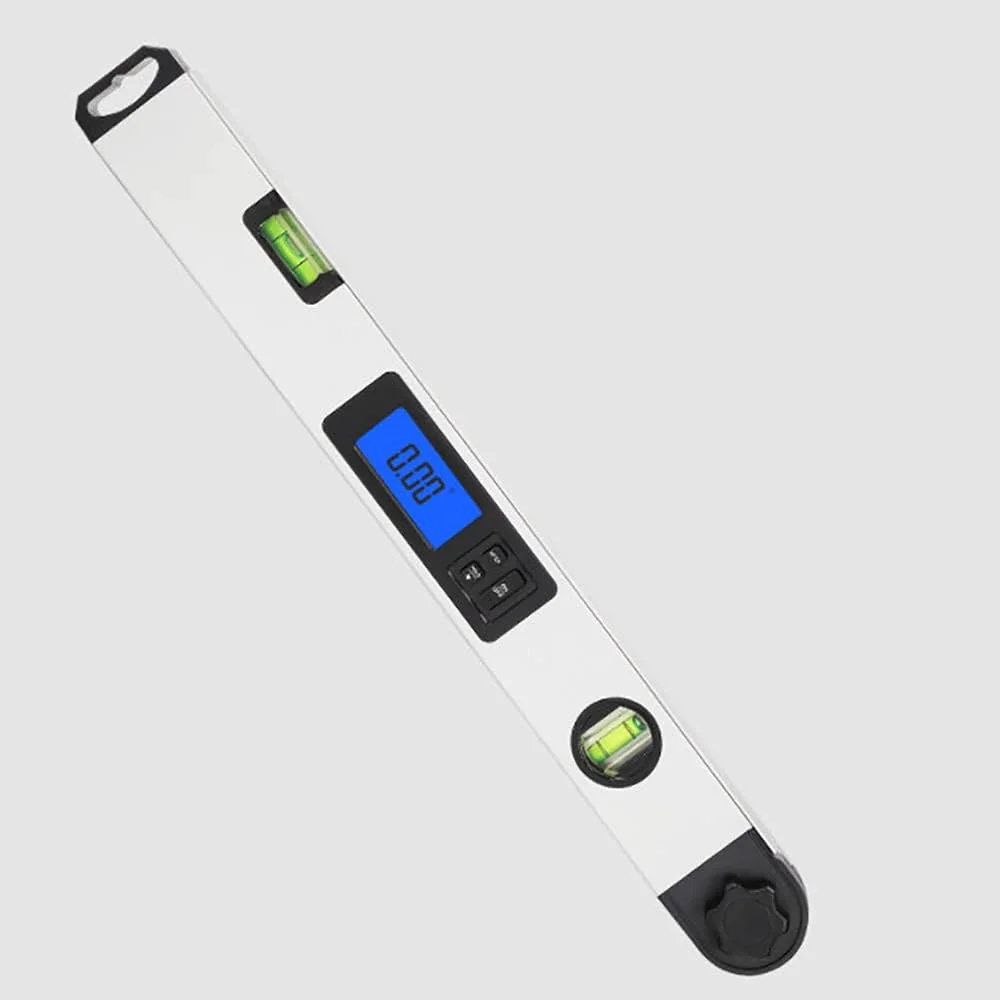ترازوی دیجیتال شیب سنج 0 تا 225 درجه با نور پس زمینه LCD، زاویه یاب، خط کش، ابزار اندازه گیری 400 میلی متر/16 اینچ برای اندازه گیری عمودی و افقی - تصویر 3 ترازوی دیجیتال شیب سنج 0 تا 225 درجه با نور پس زمینه LCD، زاویه یاب، خط کش، ابزار اندازه گیری 400 میلی متر/16 اینچ برای اندازه گیری عمودی و افقی - تصویر 3