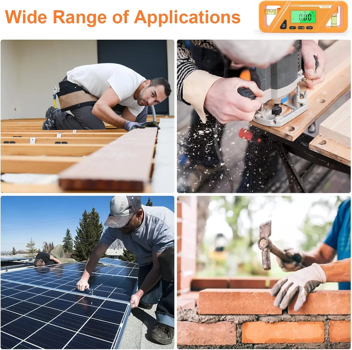 شیب سنج دیجیتال مغناطیسی، شیب سنج با قابلیت اندازه گیری مطلق و نسبی، تبدیل زاویه و شیب، ترازوی شیب دار چند منظوره، صفحه نمایش LCD با نور پس زمینه