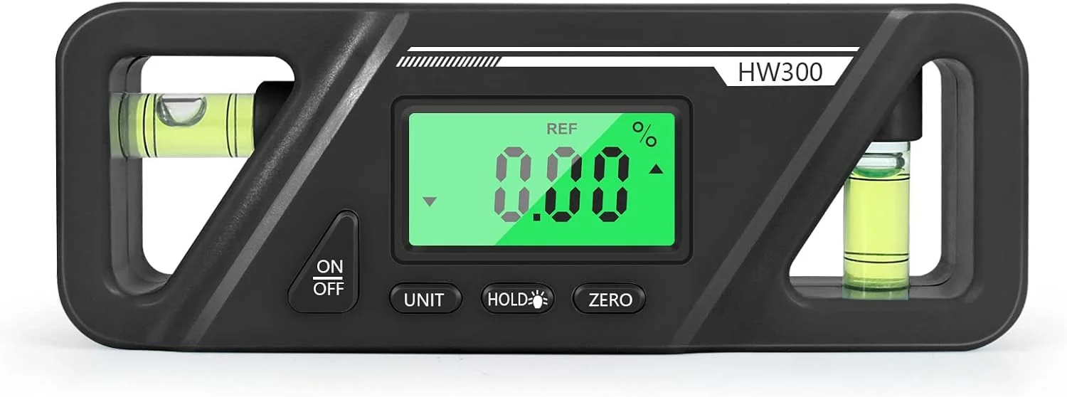 شیب سنج دیجیتال Irovami، زاویه سنج مطلق و نسبی، تبدیل زاویه و شیب، ترازوی شیب دار چند منظوره، صفحه نمایش LCD با نور پس زمینه شیب سنج دیجیتال Irovami، زاویه سنج مطلق و نسبی، تبدیل زاویه و شیب، ترازوی شیب دار چند منظوره، صفحه نمایش LCD با نور پس زمینه