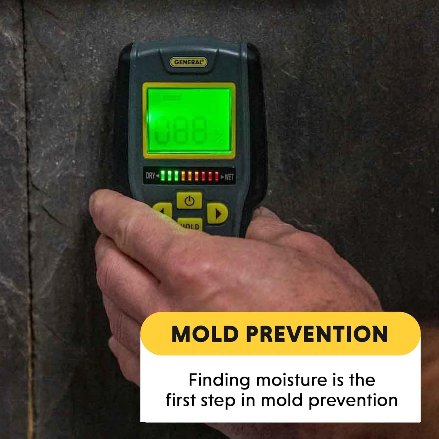 رطوبت سنج دیجیتال جنرال تولز مدل MMD7NP - سنسور رطوبت - بدون پین و غیر تهاجمی رطوبت سنج دیجیتال جنرال تولز مدل MMD7NP - سنسور رطوبت - بدون پین و غیر تهاجمی