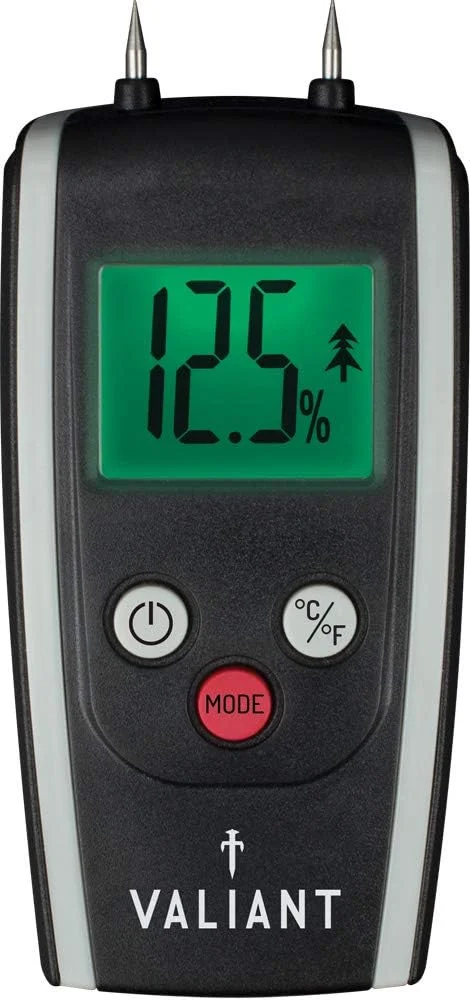 رطوبت سنج دیجیتال ولیانت FIR421 برای چوب، الوار و آجرکاری، مشکی