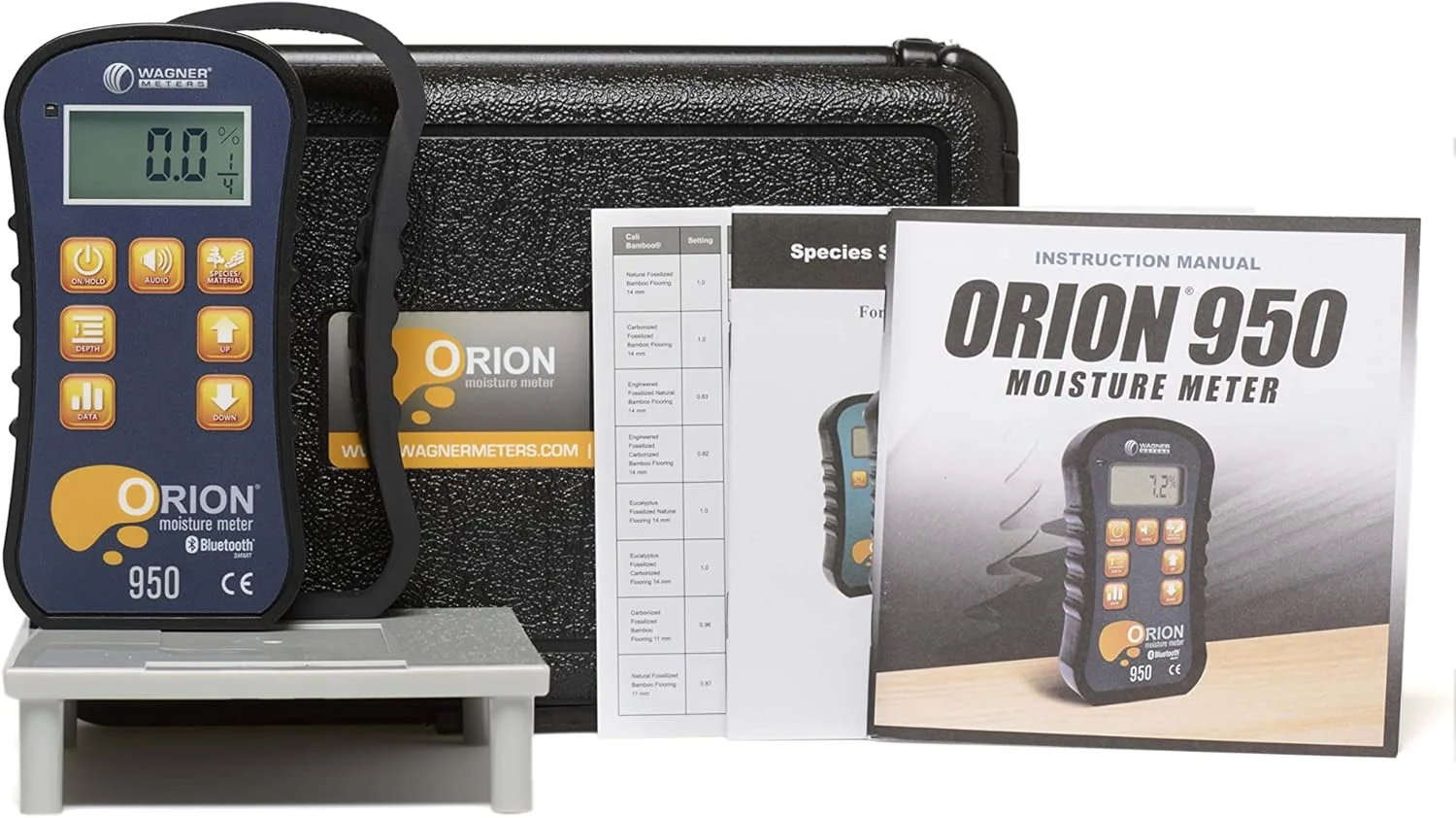 رطوبت سنج چوب بدون سوزن واگنر مدل Orion® 950 با نور پس زمینه رطوبت سنج چوب بدون سوزن واگنر مدل Orion® 950 با نور پس زمینه