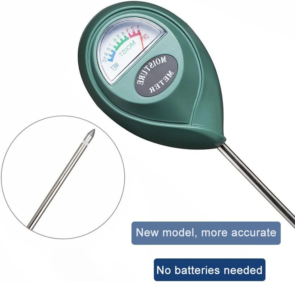 رطوبت سنج خاک، رطوبت سنج قابل حمل برای گیاهان داخلی و خارجی، باغ، چمن، بدون نیاز به باتری رطوبت سنج خاک، رطوبت سنج قابل حمل برای گیاهان داخلی و خارجی، باغ، چمن، بدون نیاز به باتری