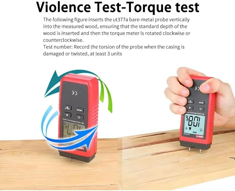 رطوبت سنج چوب دیجیتال UNI-T UT377A رطوبت سنج چوب دیجیتال UNI-T UT377A