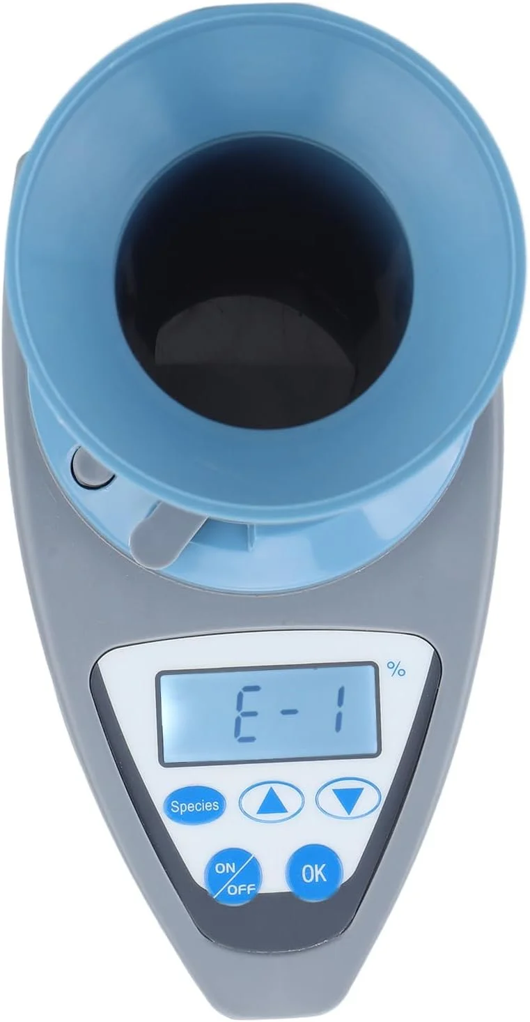 دستگاه رطوبت سنج دیجیتال هوشمند غلات Sorandy برای برنج، ذرت، گندم و کلزا، مناسب برای 24 نوع غلات، ابزار تست رطوبت غلات با توزین هوشمند، آنالیزور مواد غذایی (UK دستگاه رطوبت سنج دیجیتال هوشمند غلات Sorandy برای برنج، ذرت، گندم و کلزا، مناسب برای 24 نوع غلات، ابزار تست رطوبت غلات با توزین هوشمند، آنالیزور مواد غذایی (UK