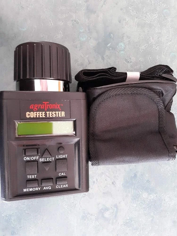 رطوبت سنج قهوه و کاکائو آگراترونیکس برای قهوه سبز و پوست کنده با صفحه نمایش دیجیتال و 4 عدد باتری 9 ولتی رطوبت سنج قهوه و کاکائو آگراترونیکس برای قهوه سبز و پوست کنده با صفحه نمایش دیجیتال و 4 عدد باتری 9 ولتی