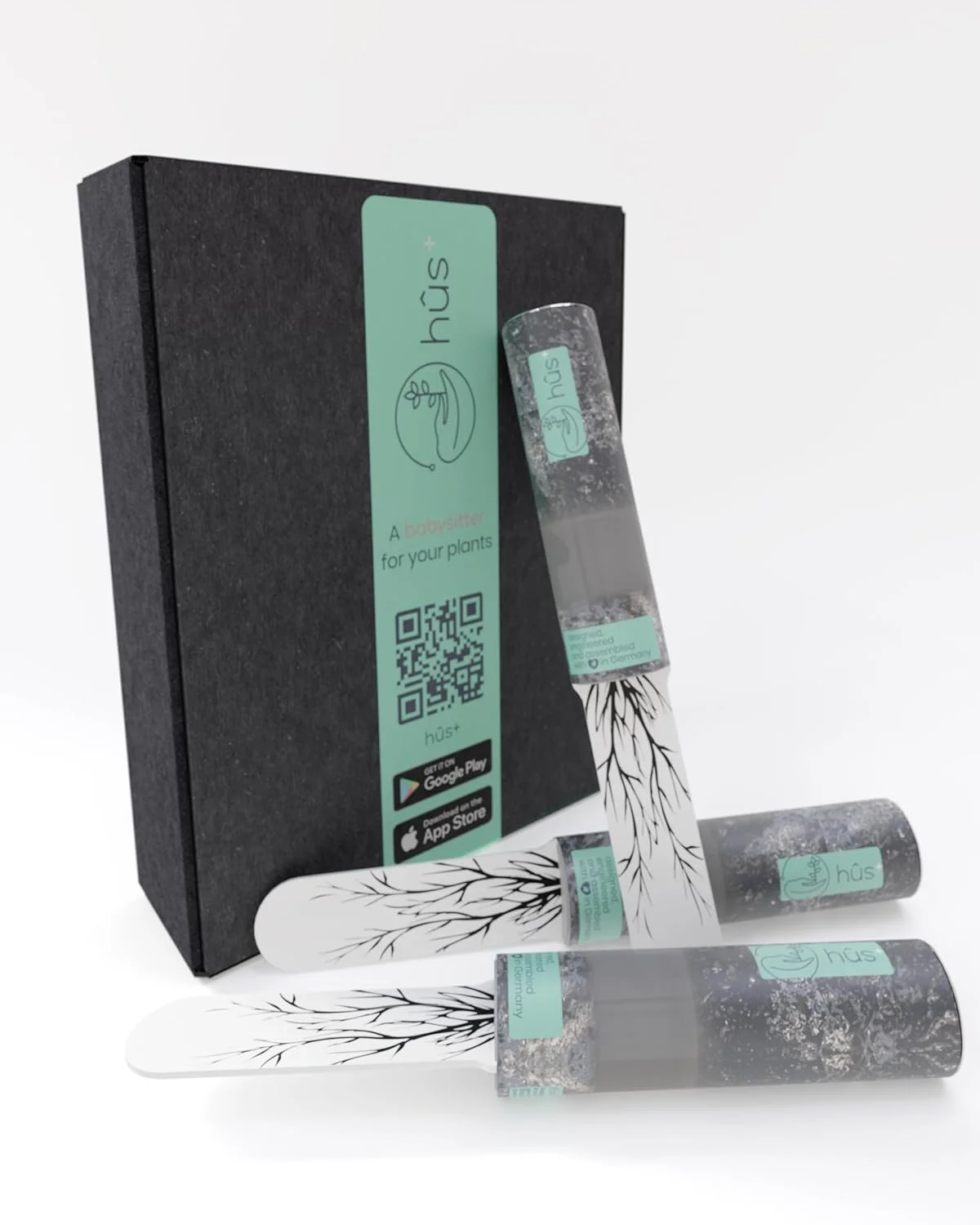 رطوبت سنج دیجیتال خاک گل - رطوبت سنج هوشمند گیاه با سنسور زمان واقعی - هشدارهای ساعتی، تنظیمات فردی - ضد آب IPX7 با باتری 10 ساله