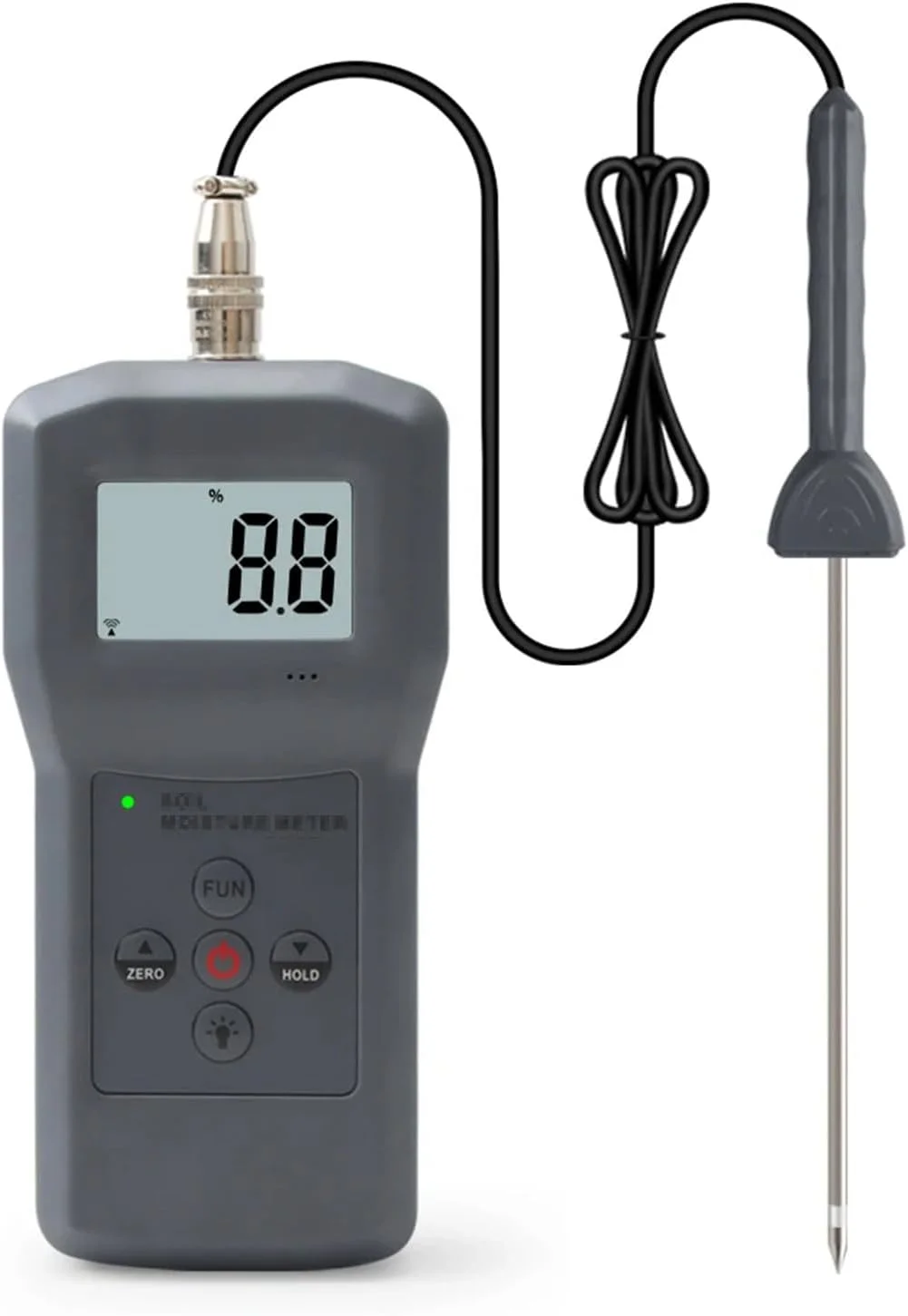 تستر رطوبت سنج دیجیتال قابل حمل خاک، ابزار سنجش خاک ماسه رودخانه ای، سیمان و گچ