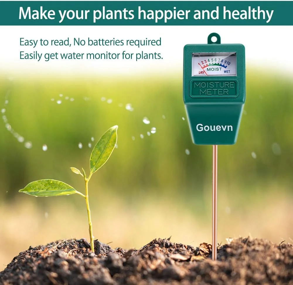 رطوبت سنج خاک گیوون، رطوبت سنج خاک گیاه، رطوبت سنج گیاه برای گیاهان گلدانی، چمن و ساکولنت (بدون نیاز به باتری) - بسته 2 عددی رطوبت سنج خاک گیوون، رطوبت سنج خاک گیاه، رطوبت سنج گیاه برای گیاهان گلدانی، چمن و ساکولنت (بدون نیاز به باتری) - بسته 2 عددی