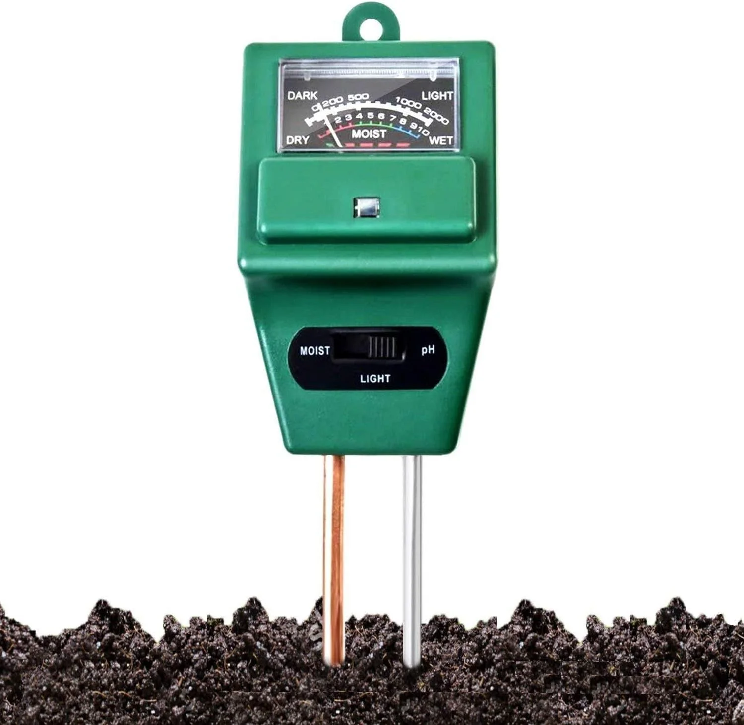 دستگاه سنجش pH خاک با نور خورشیدی - سنسور رطوبت خاک 3 در 1، دستگاه سنجش pH خاک برای کشاورزی و نور خورشیدی، دستگاه سنجش رطوبت برای گیاهان، تستر اسیدیته (دستگاه سنجش خاک 3 در 1) دستگاه سنجش pH خاک با نور خورشیدی - سنسور رطوبت خاک 3 در 1، دستگاه سنجش pH خاک برای کشاورزی و نور خورشیدی، دستگاه سنجش رطوبت برای گیاهان، تستر اسیدیته (دستگاه سنجش خاک 3 در 1)