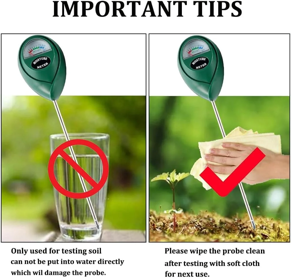 رطوبت سنج خاک، تستر رطوبت کشاورزی باغ، تستر دقیق خاک، تستر رطوبت زمین برای باغ، گیاهان داخلی و خارجی، چمنزارها، مزارع (بدون نیاز به باتری) رطوبت سنج خاک، تستر رطوبت کشاورزی باغ، تستر دقیق خاک، تستر رطوبت زمین برای باغ، گیاهان داخلی و خارجی، چمنزارها، مزارع (بدون نیاز به باتری)