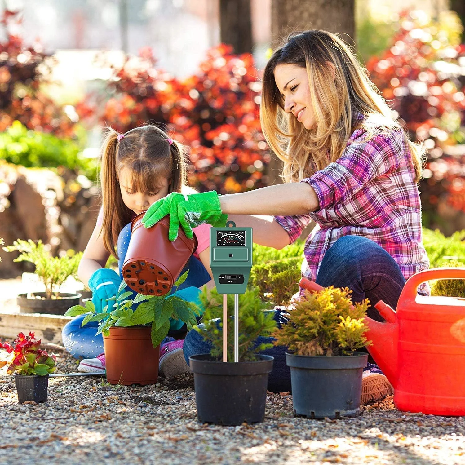دستگاه PH سنج خاک PERDANT | دستگاه تست خاک 3 در 1 | تستر اسیدیته خاک هیدروپونیک | ردیاب آنالیزور خاک برای تست | رطوبت سنج خاک برای گیاهان | اندازه گیری سطح PH برای باغ و چمن (A_1) دستگاه PH سنج خاک PERDANT | دستگاه تست خاک 3 در 1 | تستر اسیدیته خاک هیدروپونیک | ردیاب آنالیزور خاک برای تست | رطوبت سنج خاک برای گیاهان | اندازه گیری سطح PH برای باغ و چمن (A_1)