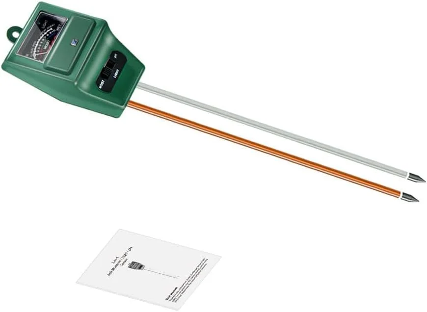 دستگاه سنجش خاک 3 در 1 NALACAL MS02، تستر رطوبت/نور/pH برای باغبانی، ایده آل برای باغ، چمن، مزرعه، ابزار مراقبت از گیاهان داخلی و خارجی دستگاه سنجش خاک 3 در 1 NALACAL MS02، تستر رطوبت/نور/pH برای باغبانی، ایده آل برای باغ، چمن، مزرعه، ابزار مراقبت از گیاهان داخلی و خارجی