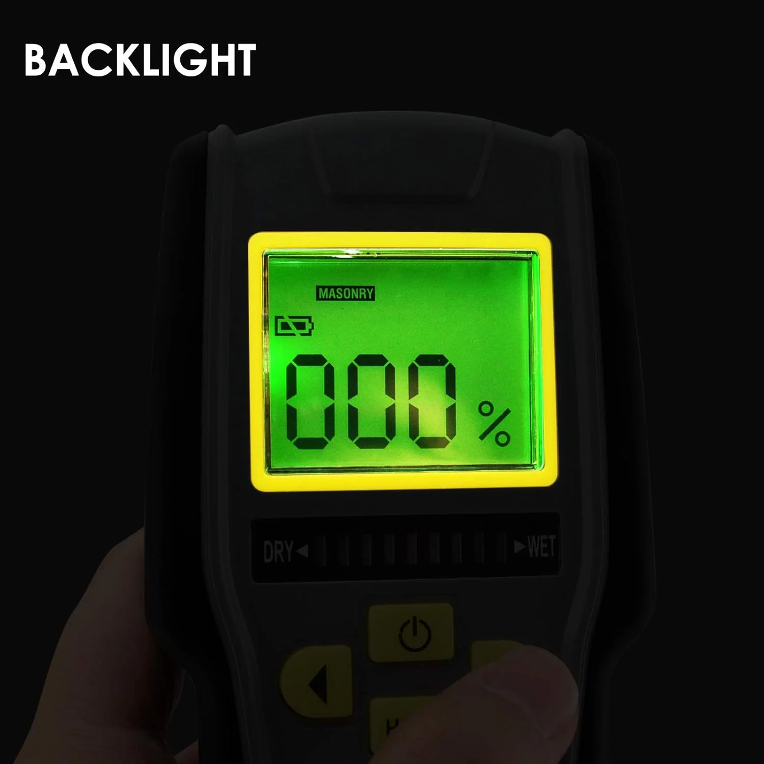 رطوبت سنج 4 در 1 TEKCOPLUS بدون پین با صفحه نمایش LCD دیجیتال با گرافیک سه رنگ برای دیوار خشک، بنایی، چوب نرم و چوب سخت با کالیبراسیون خودکار و آلارم رطوبت سنج 4 در 1 TEKCOPLUS بدون پین با صفحه نمایش LCD دیجیتال با گرافیک سه رنگ برای دیوار خشک، بنایی، چوب نرم و چوب سخت با کالیبراسیون خودکار و آلارم