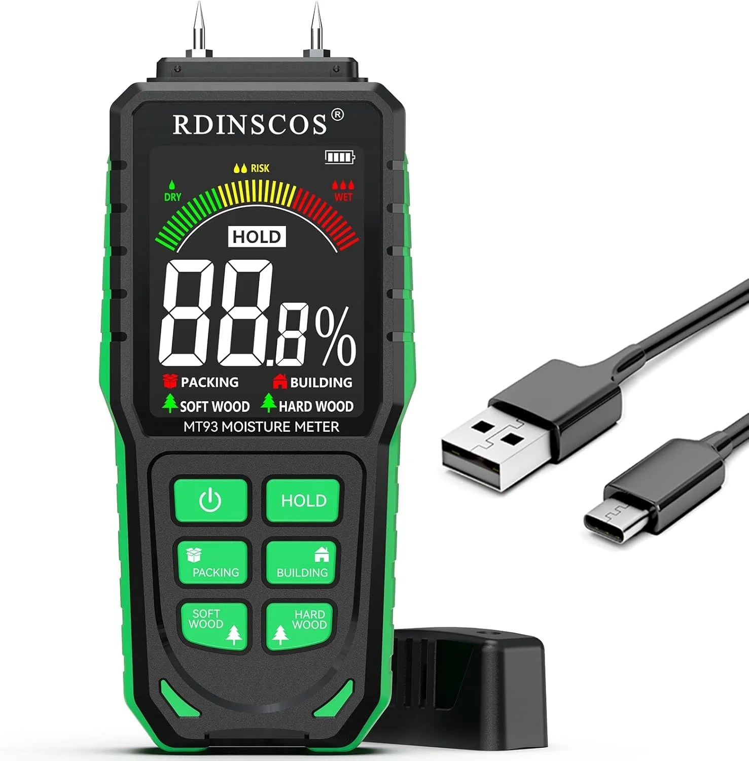 رطوبت سنج چوب، رطوبت سنج چوب برای دیوارها، رطوبت سنج چوب برای کف، رطوبت سنج الوار، رطوبت سنج کاغذ، سرامیک، سقف، مقوا، مصالح ساختمانی (MT93) رطوبت سنج چوب، رطوبت سنج چوب برای دیوارها، رطوبت سنج چوب برای کف، رطوبت سنج الوار، رطوبت سنج کاغذ، سرامیک، سقف، مقوا، مصالح ساختمانی (MT93)