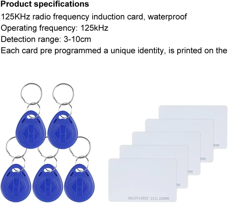 صفحه کلید فلزی لمسی کنترل دسترسی RFID مستقل Dongyang با ضد آب برای سیستم درب 8000 کاربر (قفل NC) صفحه کلید فلزی لمسی کنترل دسترسی RFID مستقل Dongyang با ضد آب برای سیستم درب 8000 کاربر (قفل NC)